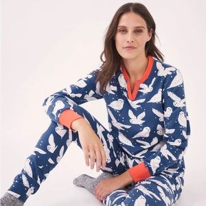 NWT Night Owls Organic Cotton Jersey Pajamas